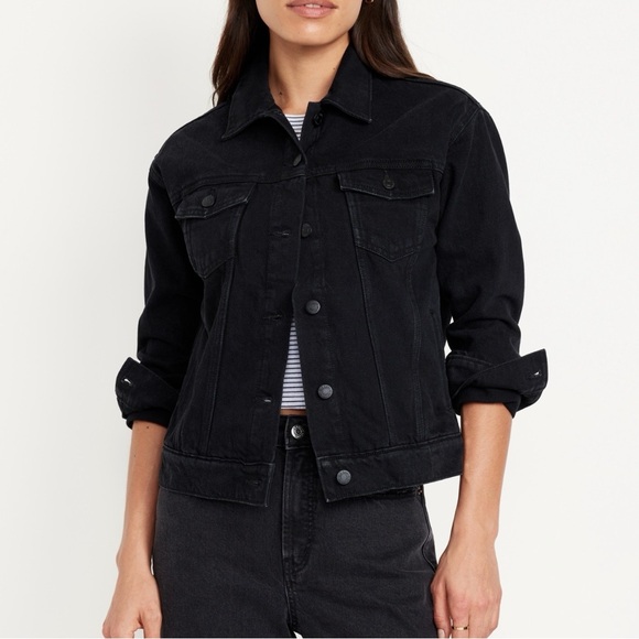 Old Navy Jackets & Blazers - Old Navy Black Denim Jacket